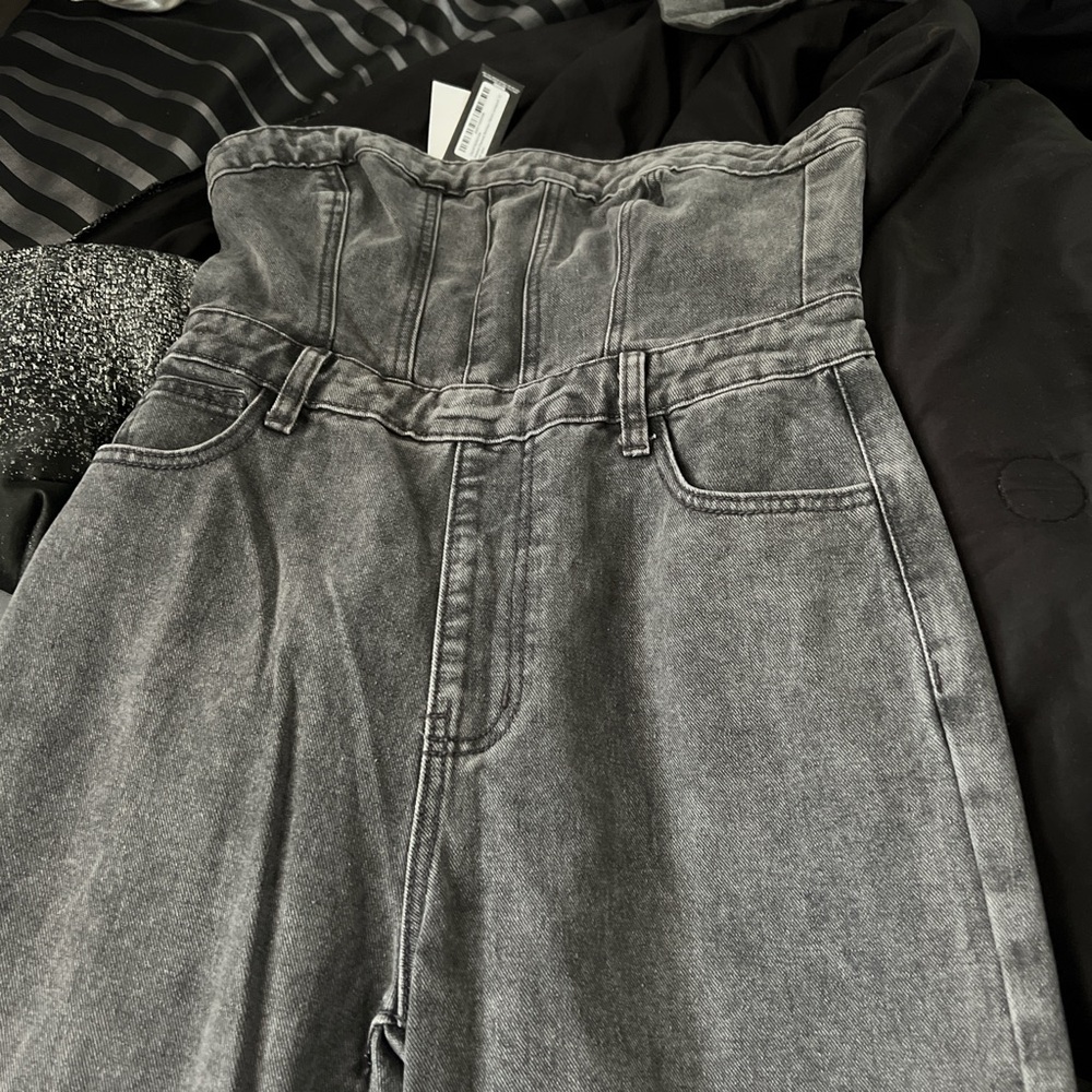 Demin grey romper size 10